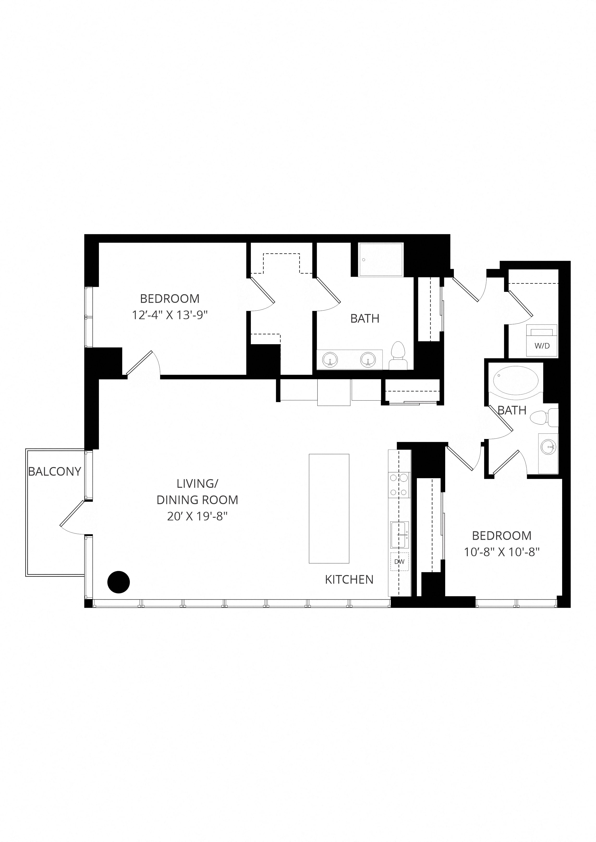 2x2p C11 floor plan